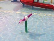 Kids Fiberglass Water Gun Game, Customized Aqua Park Equipment Untuk Holiday Resort