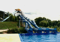 Anak-anak Aquaslide Fiberglass Pool Slide High Speed ​​Popular Amusement Equipment