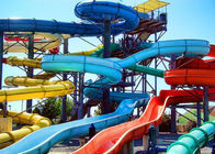 Holiday Resort Water Slide Amusement Park Kolam Renang Fiberglass Classic Slide