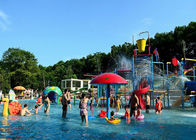 Peralatan Bermain Air Luar Ruangan Remaja Aqua Playground Rekreasi
