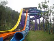 High Speed ​​Water Slides Lucu Kolam Renang Air Hiburan Untuk Pengunjung Liburan Resort