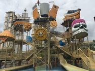 50 Orang 30m3 / H Aqua Playground Kapal Bajak Laut Kapal Perairan