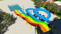 SGS Water Park Design Seluncuran Air Kombinasi Olahraga Fiberglass