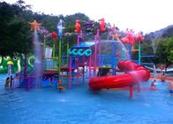Mix Color Interactive Water Park Playground Untuk Kolam Renang Hotel