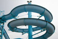 Seluncuran Air Tubuh Disesuaikan Warna Cerah FRP Peralatan Aqua Park Besar