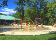Pipa Galvanis Taman Bermain Air Anak-anak Interaktif Taman Percikan