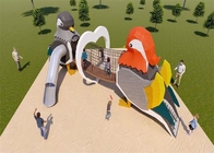 Slide Terowongan Stainless Steel yang Disesuaikan Untuk Taman Bermain Anak
