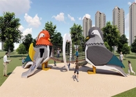 Slide Terowongan Stainless Steel yang Disesuaikan Untuk Taman Bermain Anak