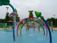 Peralatan Water Spray Steel Steel Galvanized Colorful Customized Water Toys