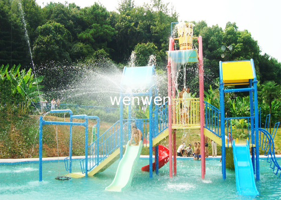 Peralatan Konstruksi Play House Fiberglass Water Park