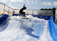 Aqua Park Surf N Slide Water Slide Blue Skateboarding Pengalaman Menyenangkan
