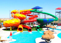 Giant Spiral Water Park Slide, Custom Pool Slides for Kids / Adults