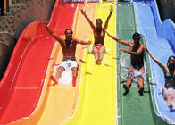 4/5 Jalur Custom Water Slides Highspeed Racing Slides Untuk Giant Aqua Park