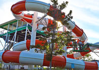 FRP Custom Family Water Slide, Taman Hiburan Air Komersial Slide Air yang mengagumkan