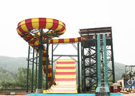 Kolam Renang Water Slide / Aqua Theme Park Equipment Boomerang Water Slide