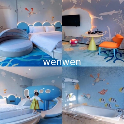Ocean View Family Hotel Slide untuk Aktivitas Hiburan Anak Indoor