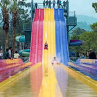 Fiberglass FRP Boomerang Indoor Water Park Slide Untuk Anak Dewasa