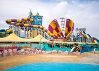 Super Boomerang Water Slide Playground Untuk Amusement Park 1 Tahun Wanrranty