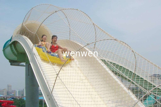 400 Riders Capacity Rafting Spiral Water Slide Untuk Amusement Park