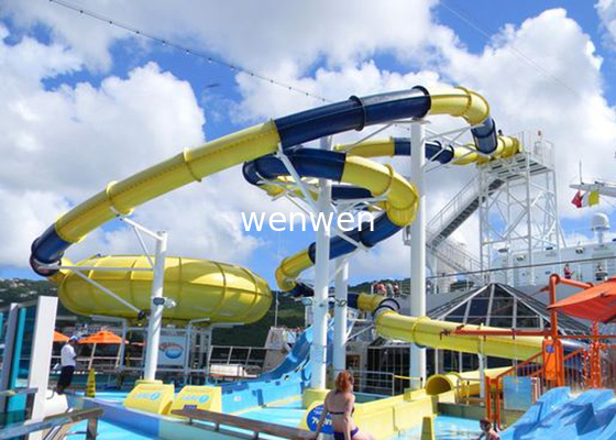 Hotel Resort Merangsang Seluncuran Air Aqua Park Tube