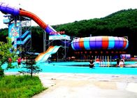 360 Tamu / Jam Space Bowl Water Slide Aqua Resort Water Play Equipment