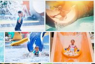 Fiberglass Water Splash Untuk Anak-anak Aqua Park Swimming Pool Peralatan Taman Air Anak-anak​