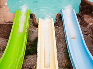Seluncuran Kolam Air Fiberglass Anak-anak di Taman Air Hiburan