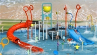 Taman Hiburan Interaktif Castle Aqua Playground Water Untuk Hiburan