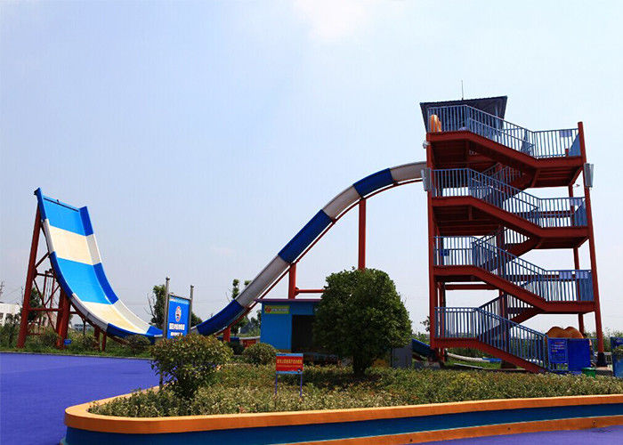 12m Tinggi Keluarga Boomerang Air Slide