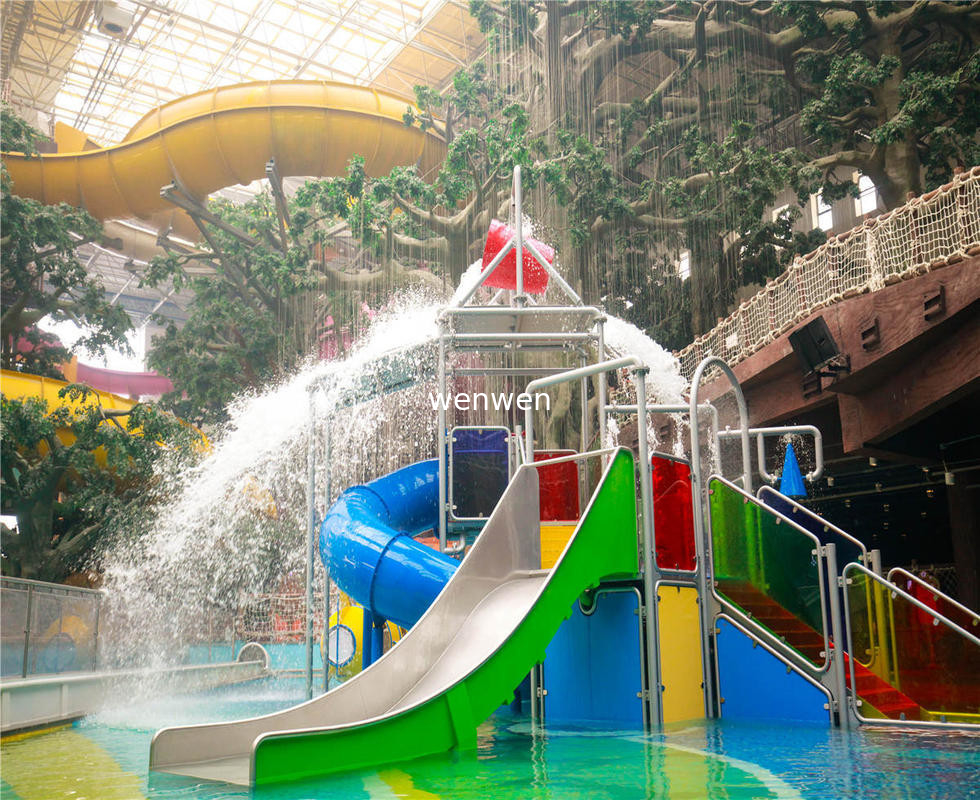 Slide tabung/tubuh Slide kolam renang serat kaca Pilihan unggul untuk peralatan taman air
