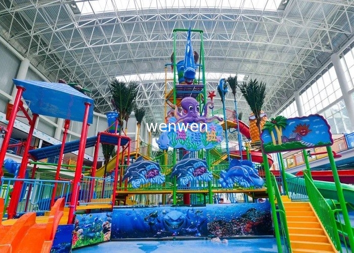 Amusement Park Water House Untuk Resort Aqua, Peralatan Bermain
